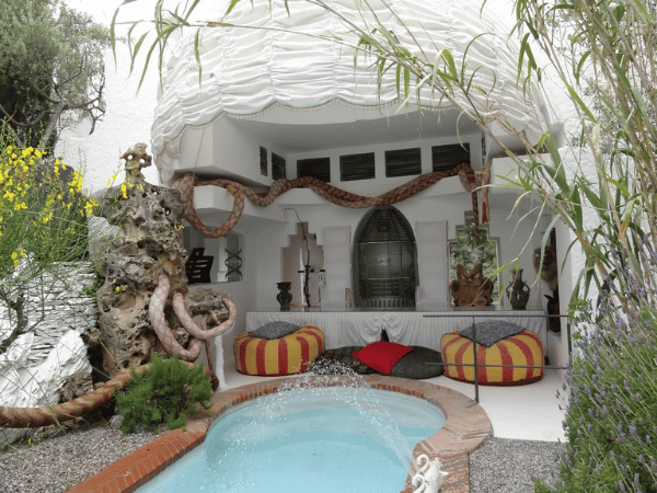 Zwembad Dalí huis Port Lligat